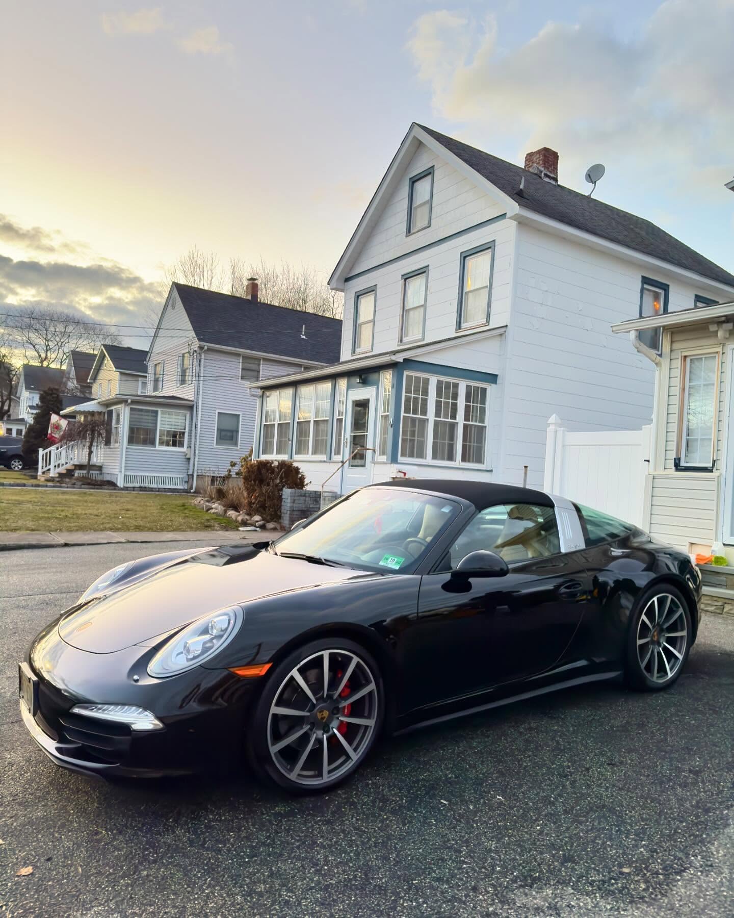 Porsche 911 Targa 4S after detailing